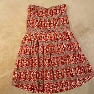 Strapless Mini Dress